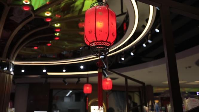 上海城隍庙花灯财神