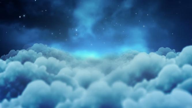 星光云海背景