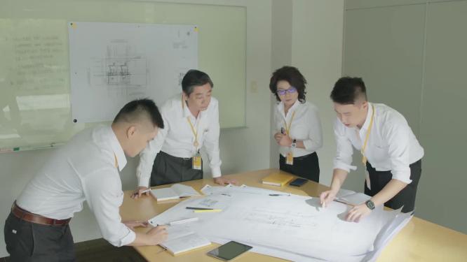 工程设计建设镜头