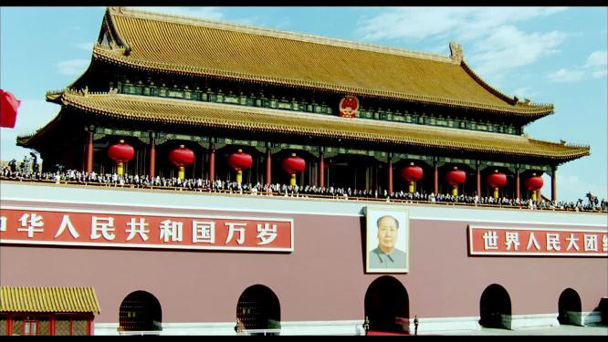 解放军升国旗