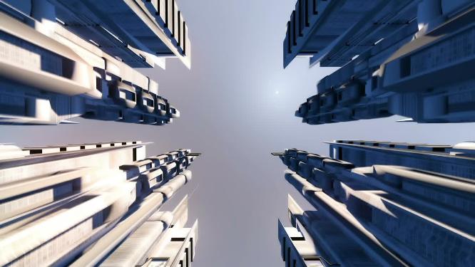 元宇宙科幻未来城市