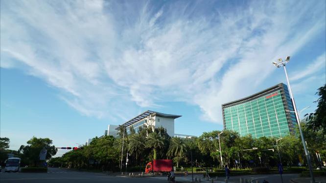 华为大厦延时