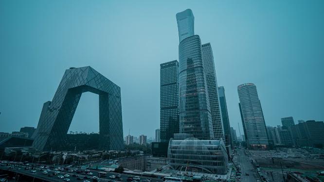 8k延时北京CDB电视台中国尊