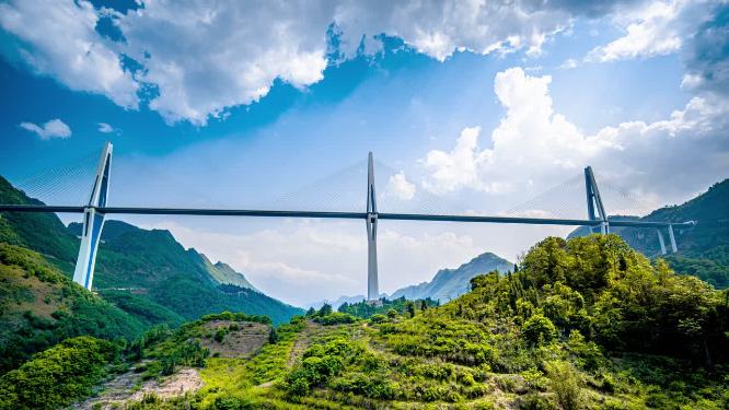 8k 延时 中国基建 桥梁建设 平塘特大桥