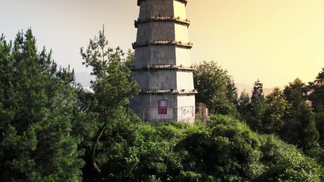 4k航拍贵州毕节织金全景