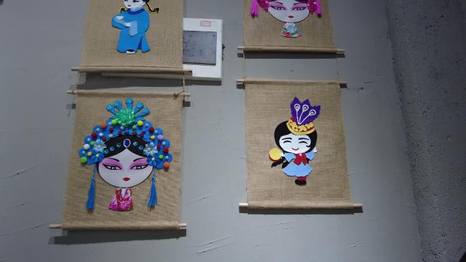 郴州长卷非遗文化街安仁大布江拼布绣作品展示