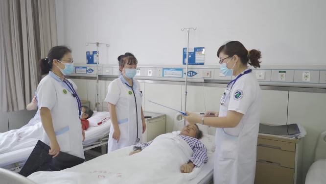 医院医生大夫病床临床工作镜头合集