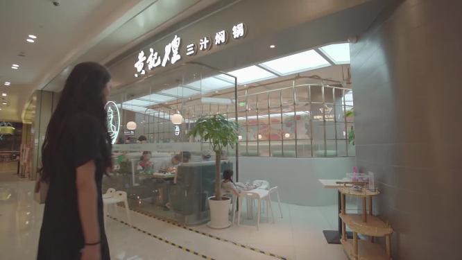 4K餐厅美食聚餐吃饭朋友聚会聊天 