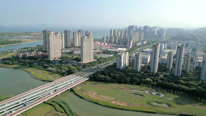 厦门同安滨海新城航拍