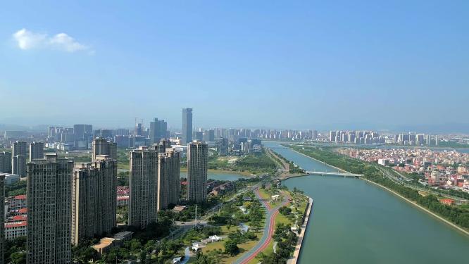 厦门同安滨海新城航拍