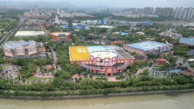 厦门方特旅游区4K航拍