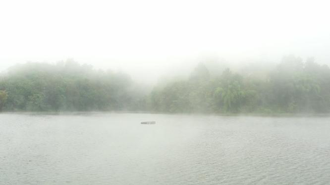 重庆万州山水云雾古风仙境禅意视频