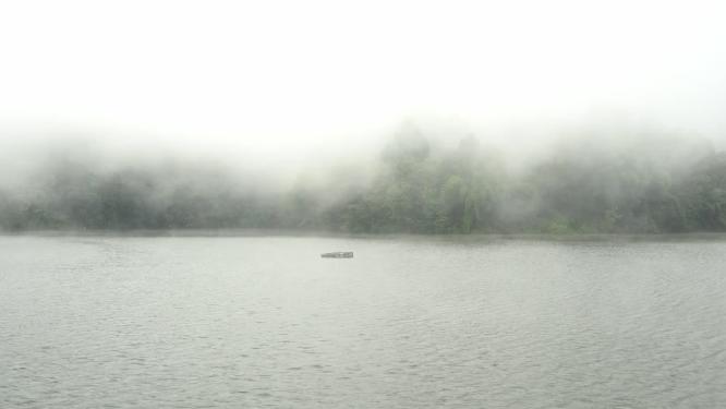 重庆万州山水云雾古风仙境禅意视频