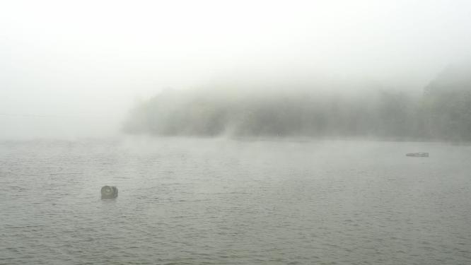 重庆万州山水云雾古风仙境禅意视频