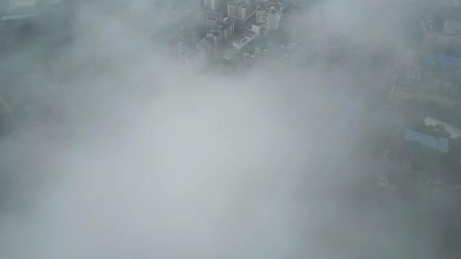 重庆西南大学高视角俯瞰校园航拍
