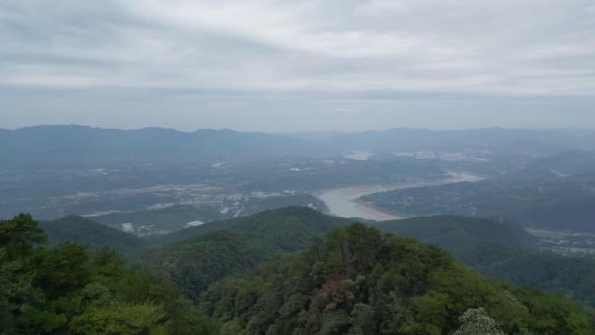 【合集】重庆北碚缙云山观景塔自然风光航拍