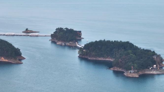 航拍千岛湖风光