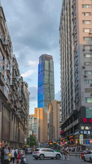 长沙世贸环球金融中心延时