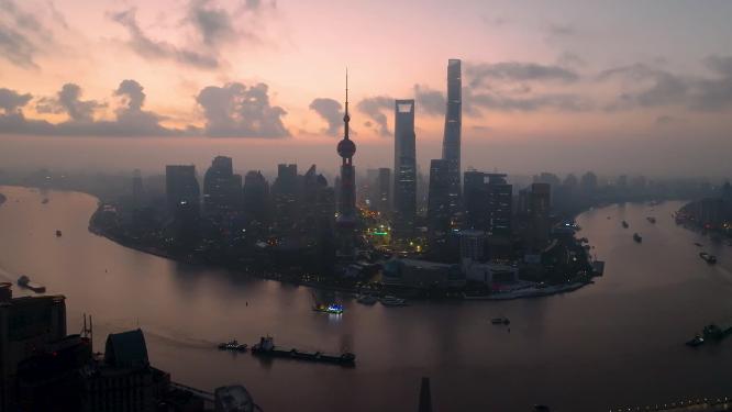 【合集】上海地标外滩陆家嘴建筑视频合集