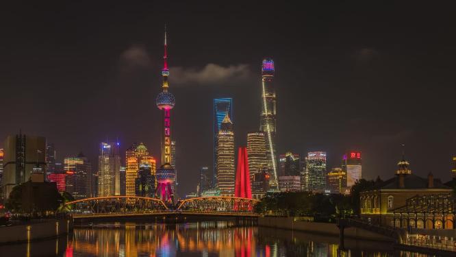 【合集】上海地标外滩陆家嘴建筑视频合集