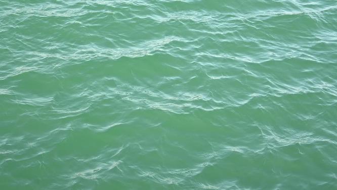 大海海水海平面波纹波浪自然风光