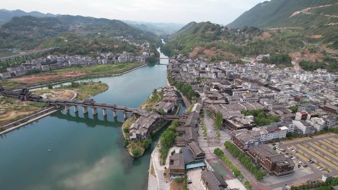 重庆黔江区濯水古镇5A景区