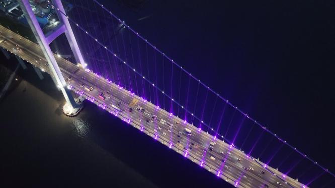 广东省广州南沙大桥航拍