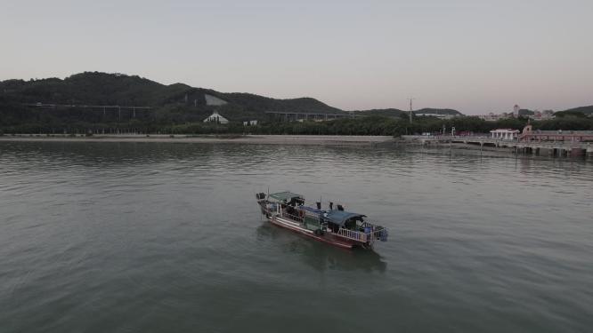 广东省东莞市虎门大桥航拍