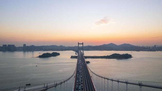 广东省东莞市虎门大桥延时