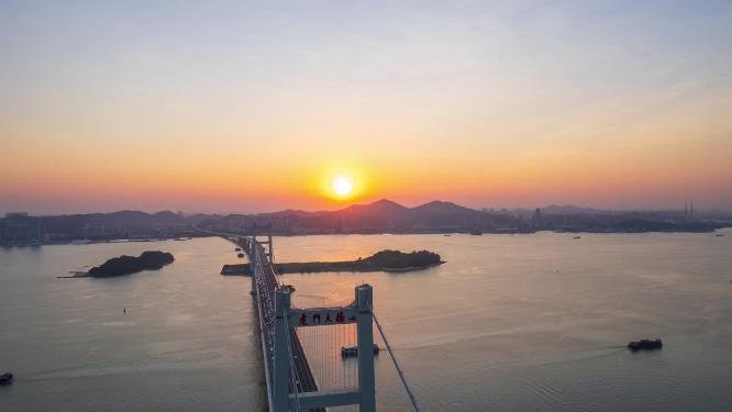 广东省东莞市虎门大桥延时