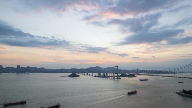 广东省东莞市虎门大桥延时