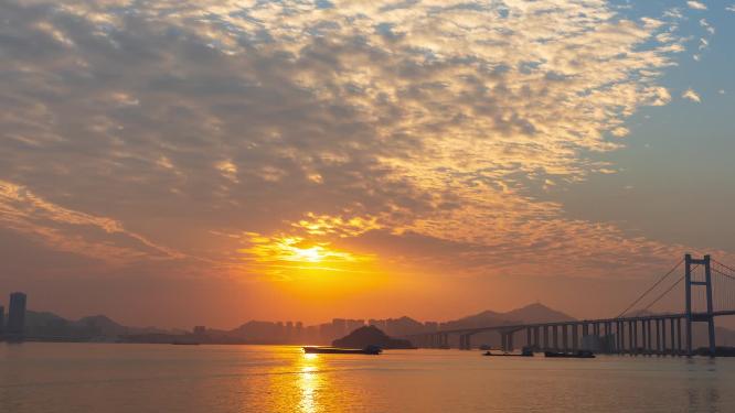 广东省东莞市虎门大桥延时