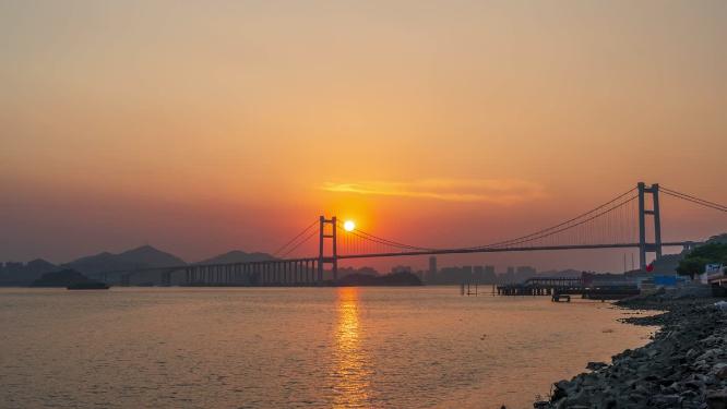 广东省东莞市虎门大桥延时