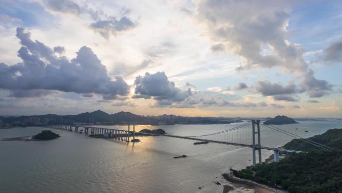 广东省东莞市虎门大桥延时