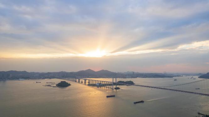 广东省东莞市虎门大桥延时