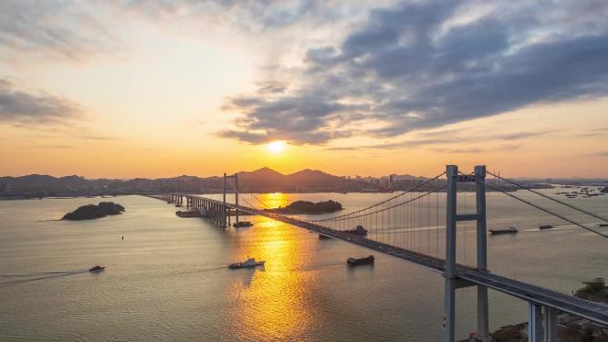 广东省东莞市虎门大桥延时