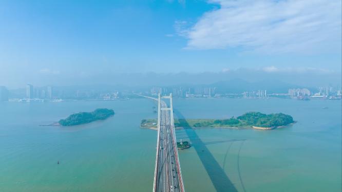 广东省东莞市虎门大桥延时
