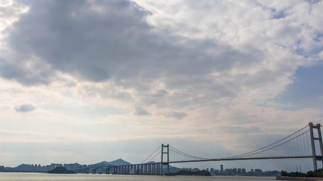 广东省东莞市虎门大桥延时