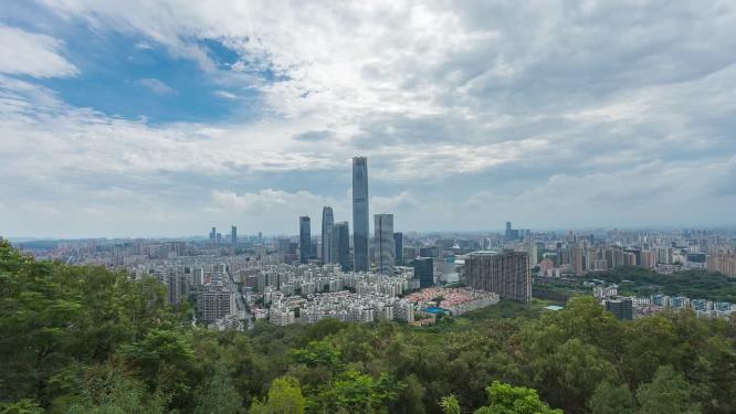 东莞民营国贸延时风景