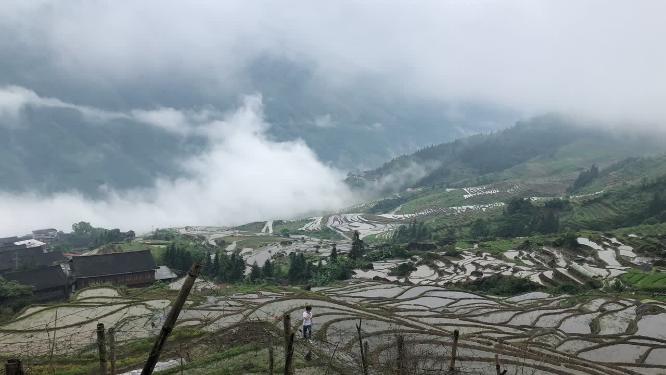 龙脊梯田 延时