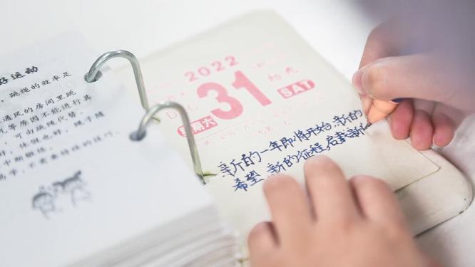 翻页日历