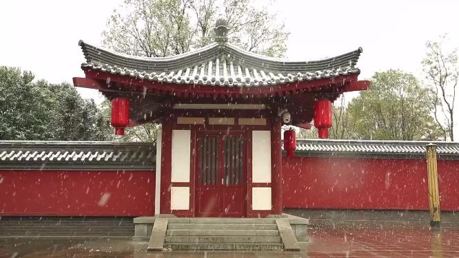 2022年的第一场雪  雪景