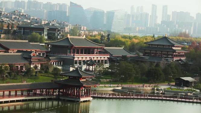 西安大唐芙蓉园景色