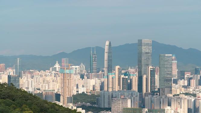 深圳城市风光地标建筑延时