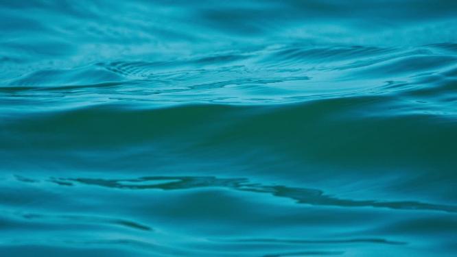 冰冷的海水江河湖海4K实拍