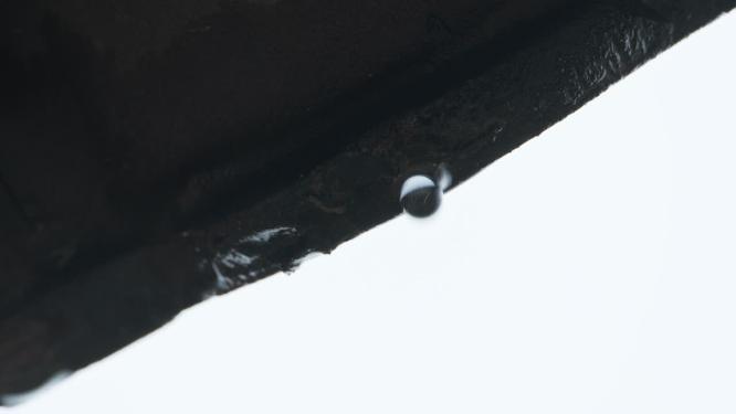 下雨水滴4K实拍