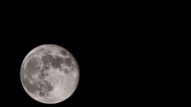超清晰月球延时实拍