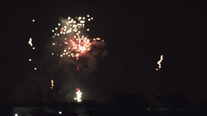 春节除夕节日燃放烟花爆竹