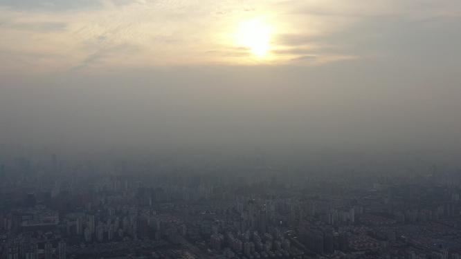 上海杨浦区城市全景