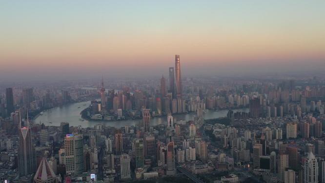 上海城市全景